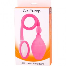 Розовая помпа для клитора CLIT PUMP