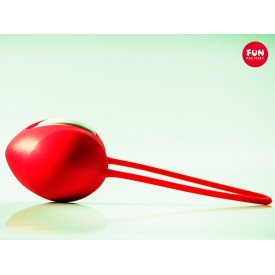 Красный вагинальный шарик Smartballs Uno